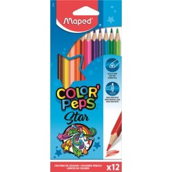Farebné ceruzky, trojhranný...