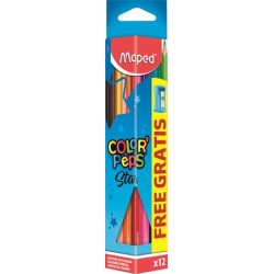 Farebné ceruzky, trojhranný...